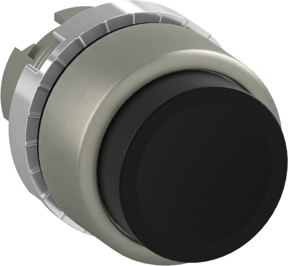 ABB SPA - ABBP9MPNNS PULSANTE, SATIN, SPORG., NERO