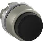 ABB SPA - ABBP9MPNNS PULSANTE, SATIN, SPORG., NERO