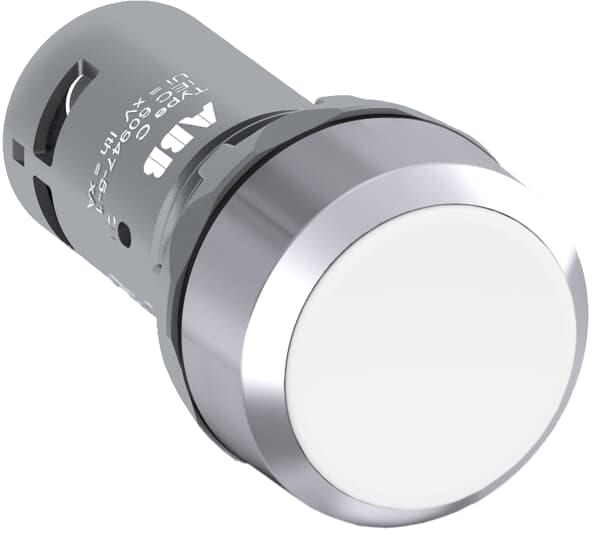 ABB SPA - ABBER 039 8 CP1-30W-10 PULS.INST.BIANCO GHIE.MET.1NA