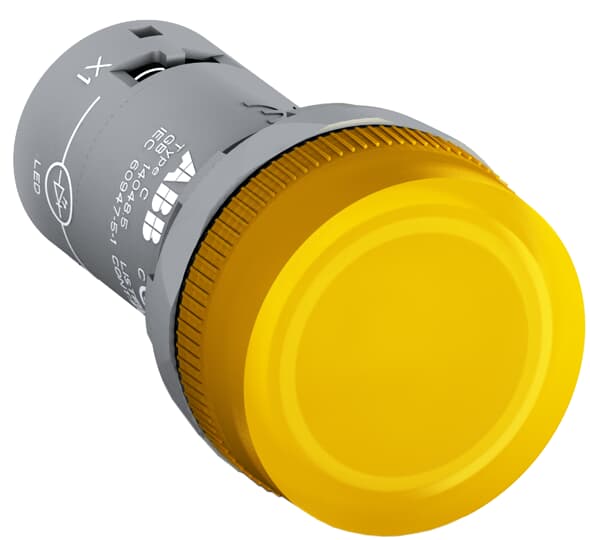 ABB SPA - ABBCL2623Y CL2-623Y LAMP. LED GIALLO, 230VCA (IND)
