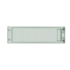 ABB SPA - ABB1SL1907A00 PORTA TRASPARENTE 18M MISTRAL65