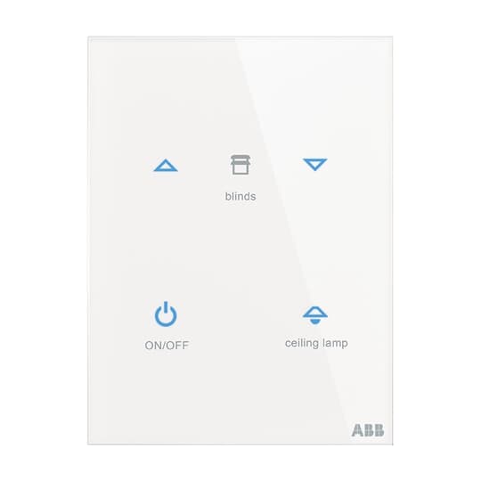 ABB SPA - ABB2CKA006300A1581 TB/U4.7.1-CG PLACCA TOUCH, 4 CANALI VERT