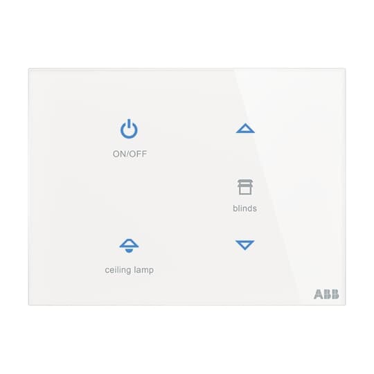 ABB SPA - ABB2CKA006300A1593 TB/U4.8.1-CG PLACCA TOUCH, 4 CANALI ORIZ
