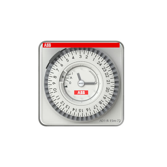 ABB SPA - ABBAD1R15M72 AD1-R-15M-72 INT. ORARIO ANALOG GIORNALI