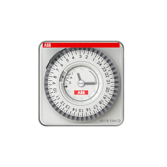 ABB SPA - ABBAD1R15M72 AD1-R-15M-72 INT. ORARIO ANALOG GIORNALI