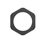 ABB SPA - ABBBMN-M40 GHIERA IN NYLON M40 PA6 BK