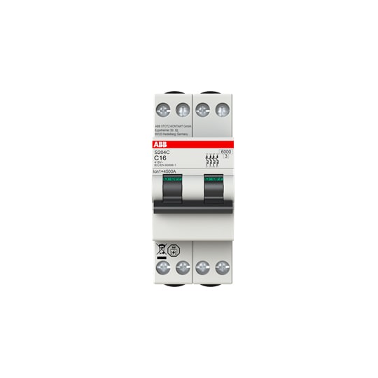 ABB SPA - ABBS204CC25 S204C-C25 INTERR. AUTOMATICO 4P2M 6KA