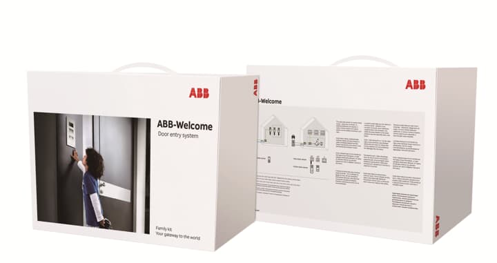 ABB SPA - ABBWLK316B KIT BIFAMIL. VIVAVOCE 4,3 MINI M20621