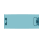 ABB SPA - ABB1SLM004100A1905 PORTA TRASPARENTE 12M MISTRAL41F