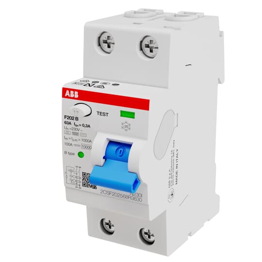 ABB SPA - ABBF202B30063 F202 B DIFF.PURO 2P B 63/300