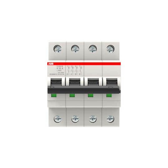 ABB SPA - ABBS602044 S204M K32 INTERRUTTORE AUTOMATICO 10KA 4