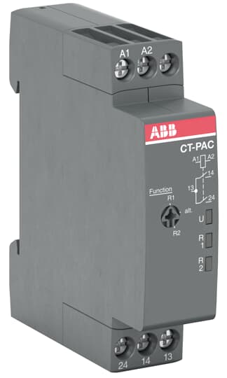 ABB SPA - ABB1SVR508180R0100 CT-PAC.22 Time relay, Alternating