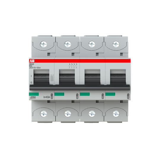 ABB SPA - ABBS120188 S804S-K63 INTERRUTTORE AUTOMATICO 50KA 4
