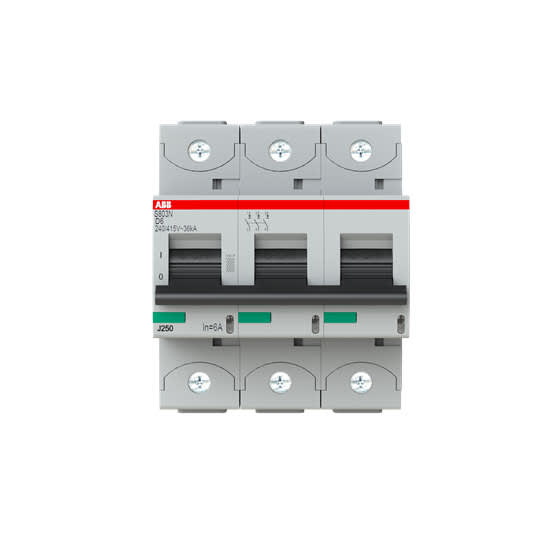 ABB SPA - ABBS140852 S803N-D6 INTERRUTTORE AUTOMATICO 36KA 3P