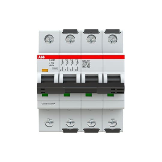 ABB SPA - ABBS304PC16 S304P C16 INTERRUTTORE AUTOMATICO 25KA 4