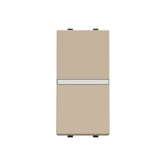 ABB SPA - ABBZ1005CV N2104.7T CV PULS. 1P VITE CHAMPAGNE ILLU