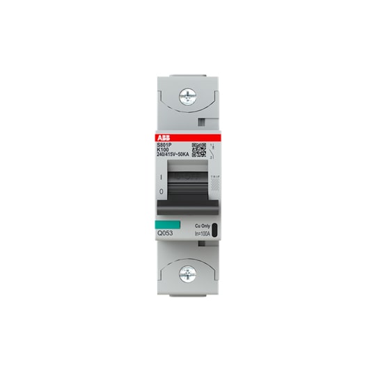 ABB SPA - ABBS801PK100 S801P-K100 INT. MAGNETOTERMICO 50KA 1P
