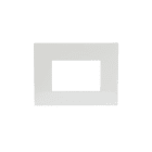 ABB SPA - ABB2CSK0301CH PLACCA 3 MODULI, COLORE BIANCO