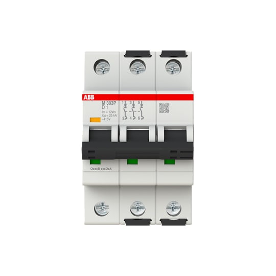 ABB SPA - ABBM303P1 M303 1A INTERRUT.SOLO MAGNETICO 25KA 3P