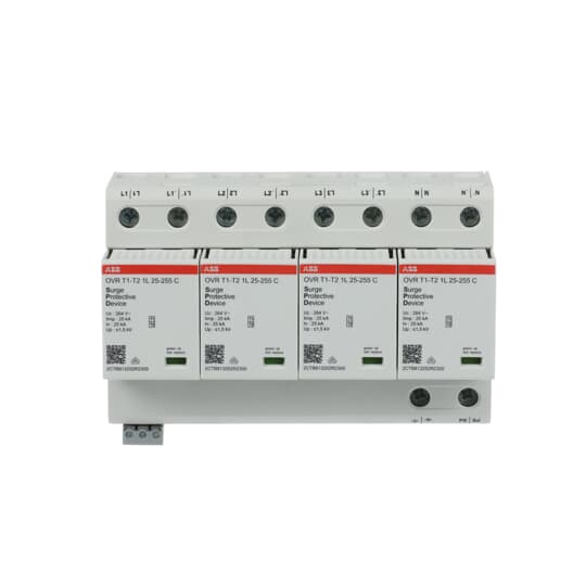 ABB SPA - ABBOVR124L100255TS OVR T1-T2 4L 100-255 P TS