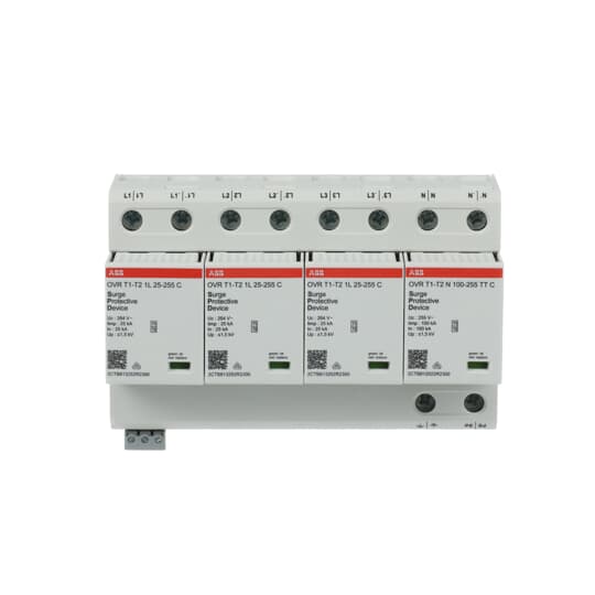 ABB SPA - ABBOVR123N100255TS OVR T1-T2 3N 100-255 P TS