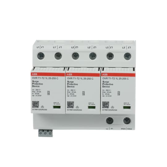 ABB SPA - ABBOVR123L75255TS OVR T1-T2 3L 75-255 P TS