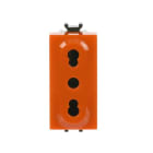 ABB SPA - ABB2CSK1106CH PRESA BIVALENTE 2P+T, 10/16A, ARANCIONE