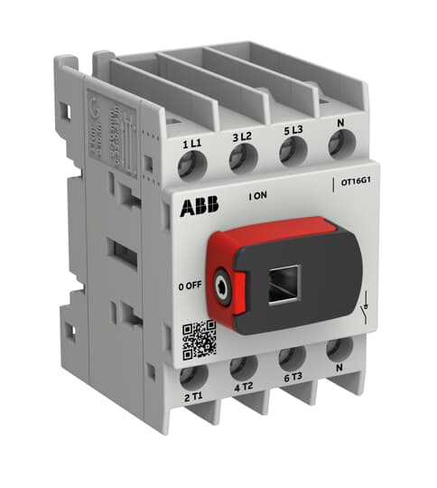 ABB SPA - ABBOT16G1-4BSN2 OT16G1-4BSN2 SEZ. FR1 4P BASE/DIN