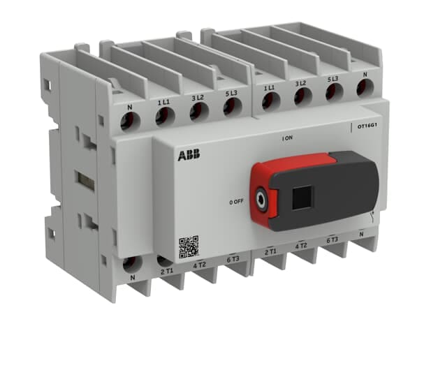 ABB SPA - ABBOT16G1-8BS OT16G1-8BS SEZ. FR1 8P BASE/DIN