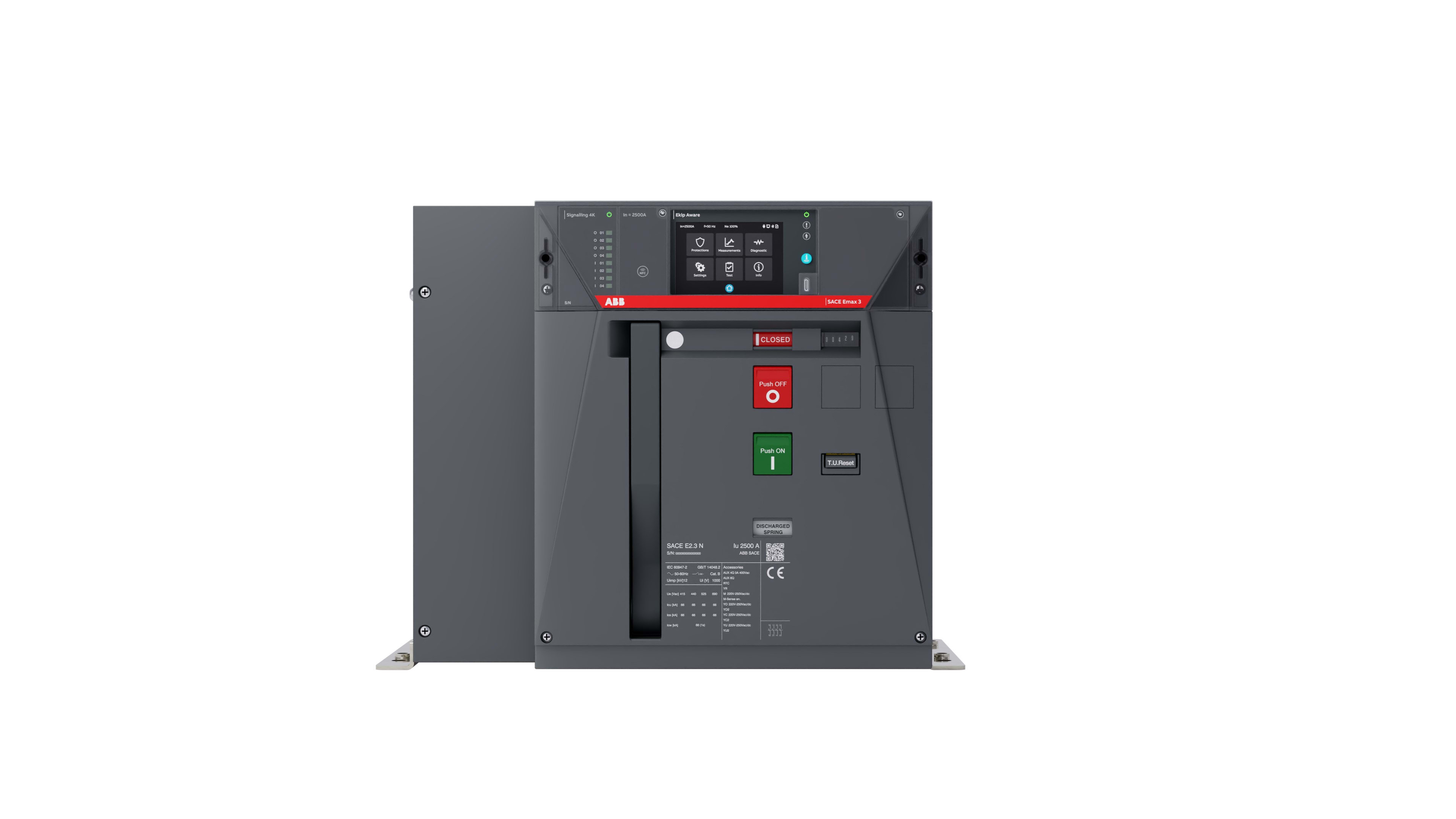 ABB SPA - ABB1SDA125145R1 E2.3N 2500 EKIP AWARE LSI 4P FHR