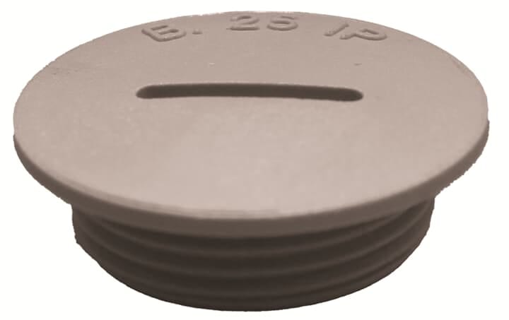 ABB SPA - ABBG4512200 TAPPO M12 PA6 RAL 7001