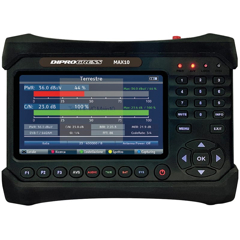 ELCART DISTRIBUTION - ERT092512300 MISURATORE DI SEGNALE COMBO 10BIT