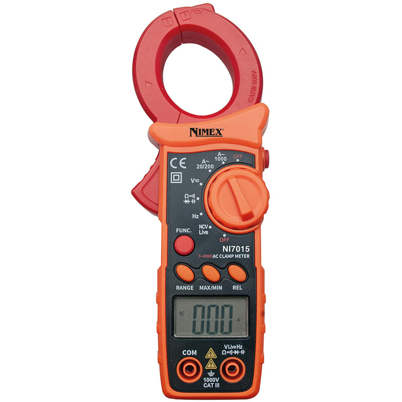 ELCART DISTRIBUTION - ERT090855800 PINZA AMP.AUTORANGE DIGIT.NI7015