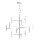 LINEA LIGHT (ILED) - ILD9748 PERLA SOSP 12BR 63W TEXT WHITE