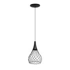 LINEA LIGHT-STILNOVO - SNV8140 MONGOLFIER SOSP.D260 16W WT NERO RA