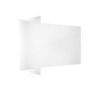 ROSSINI - RSSA.1075-B APPLIQUE IN VETRO BIANCO ACIDATO E27 IP2