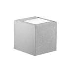 ROSSINI - RSSA.124-GR-LED-F APPLIQUE BIEMISSIONE QUADRATA GRIGIA LED