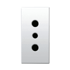 AVE - AVE441006TS PRESA ST.ITALIANO 2P+T 10A DOMUS 1M