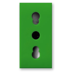 AVE - AVE442006/15TSV PRESA BIPASSO 2P+T VERDE S44 1M