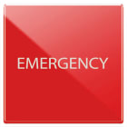 AVE - AVE442025RS/2 PULSANTE EMERGEN.NA+NC ROSSO S44 2M