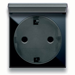 AVE - AVE442090SS PRESA SCHUKO 2P+T 16A+SPOR LIFE 2M