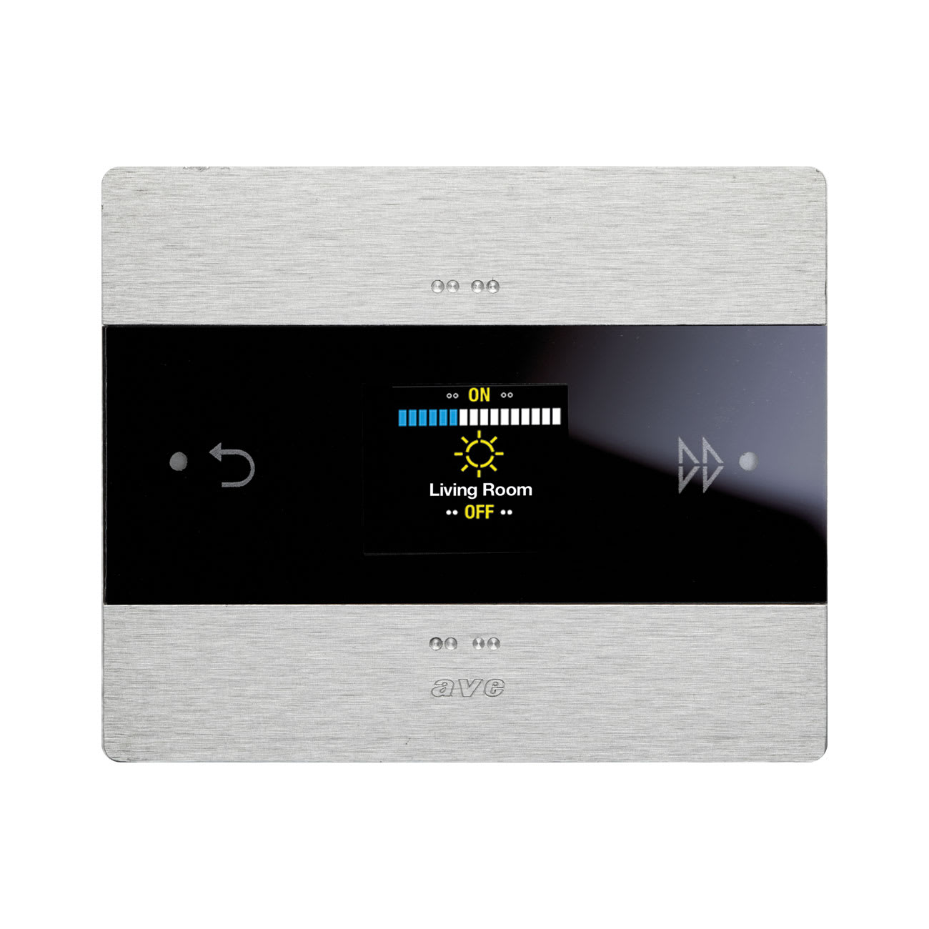 AVE - AVE443KNXMF-ALS ROOM CONTROLLER ALLUMINIO NATURALE