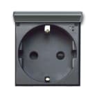 AVE - AVE445090SS PRESA SCHUKO 2P+T 16A+SPOR TEKLA 2M