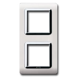 AVE - AVE44P34BLC PLACCA TECN.44 BIANCO CO.CROMO 2+2M