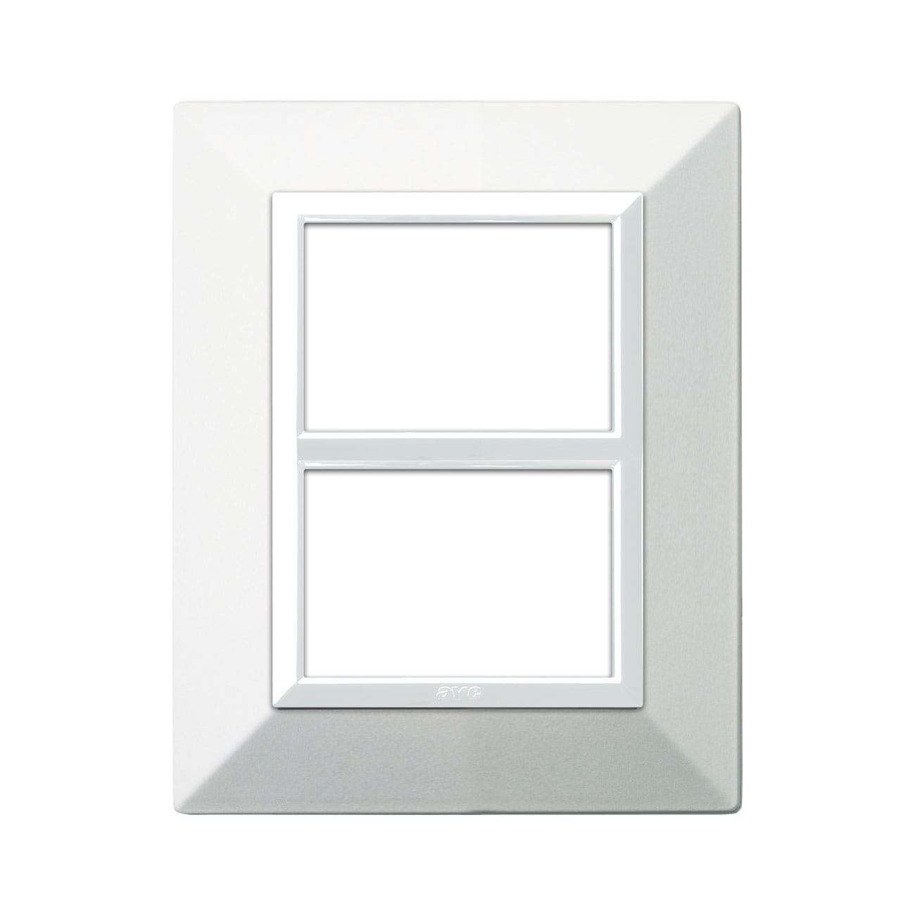 AVE - AVE44P933B PLACCA ZAMA44 BIANCO RAL9010 3+3M