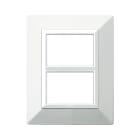AVE - AVE44P933B PLACCA ZAMA44 BIANCO RAL9010 3+3M