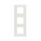 AVE - AVE44PJ36BT PLACCA YOUNG 2+2+2 BIAN. RAL9010