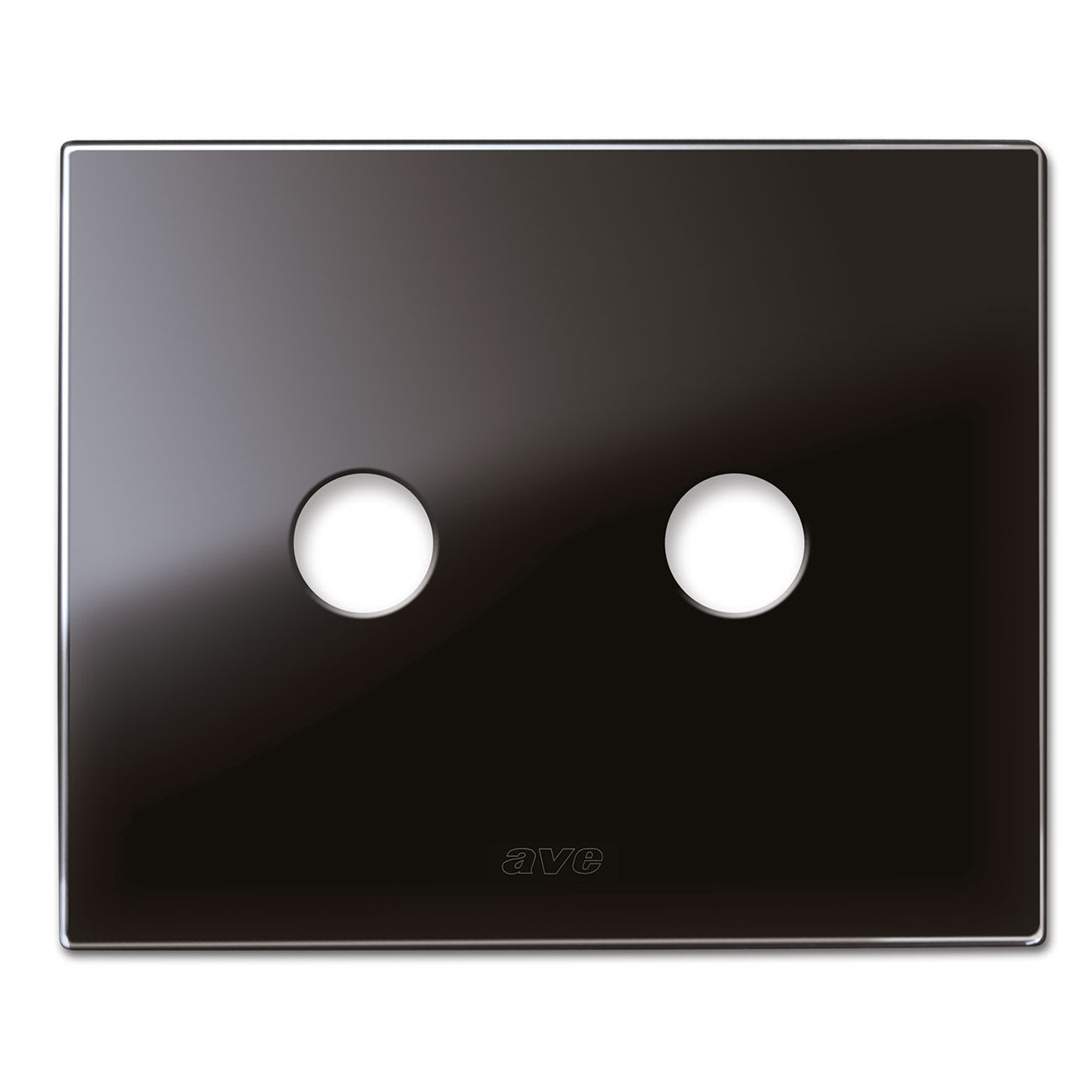 AVE - AVE44PVN02NAL PLACCA NEW STYLE VETRO NERO AS.2COM