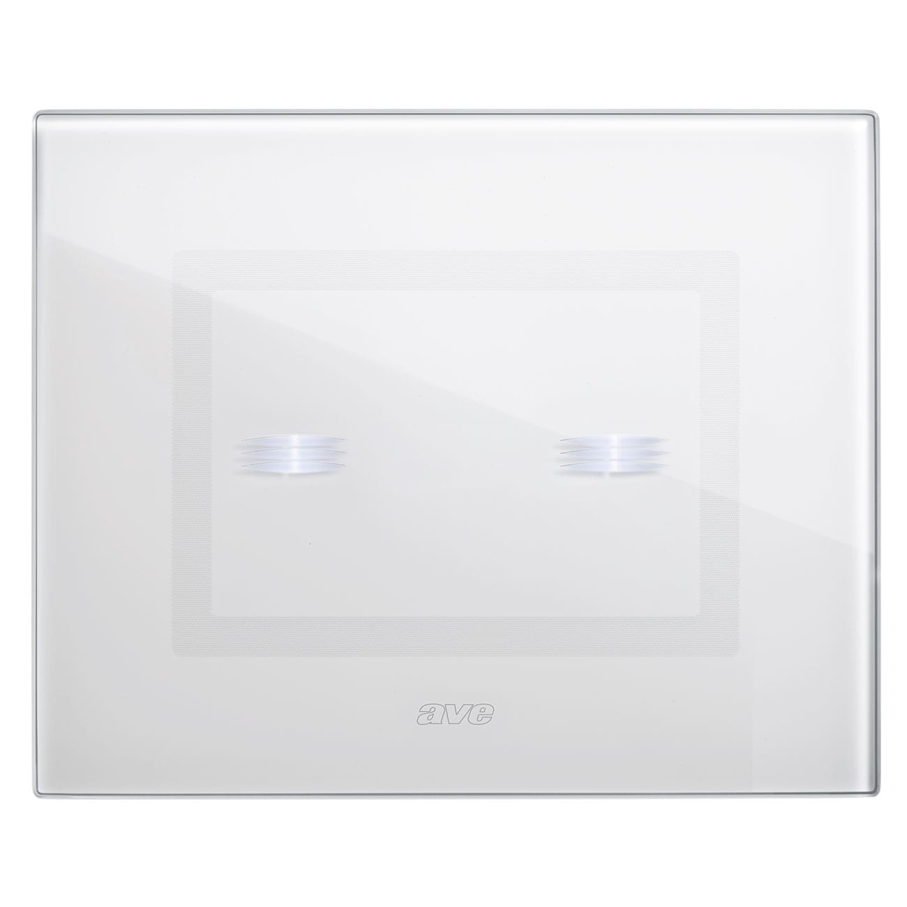 AVE - AVE44PVTC02BL PLACCA VERATOUCH BIANCA 2COM