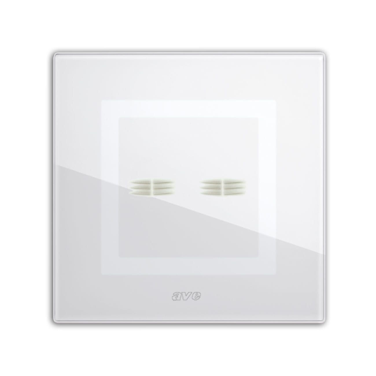 AVE - AVE44PVTC22BL PLACCA VERATOUCH BIANCA 2COM
